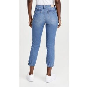 PAIGE Mayslie Cropped Jogger Denim Jeans. Size 27. EUC. Retails $225